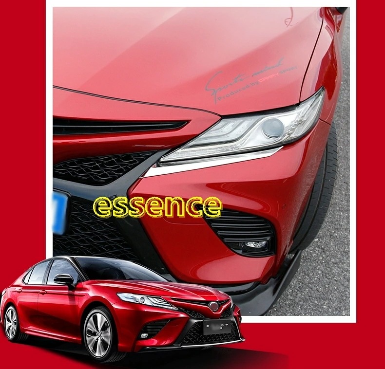 トヨタ カムリ スポーツ WS 70系 アクセサリー カスタム パーツ CAMRY ヘッドライト眉毛装飾明るいストリップ ヘッドライトガーニッシュ TZ75 80698