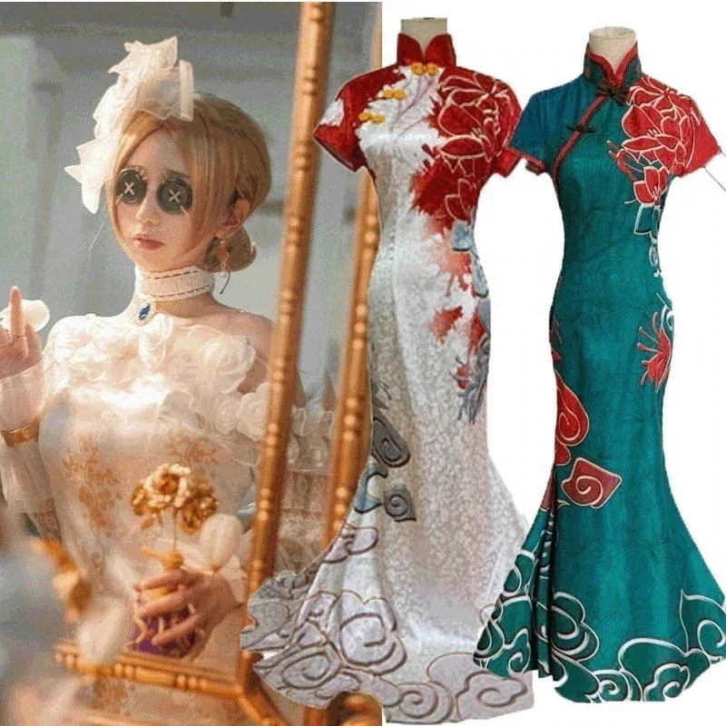 コスプレ変装仮装 衣装IdentityV 第五人格 アイデンティティ5 イライ ドレス206