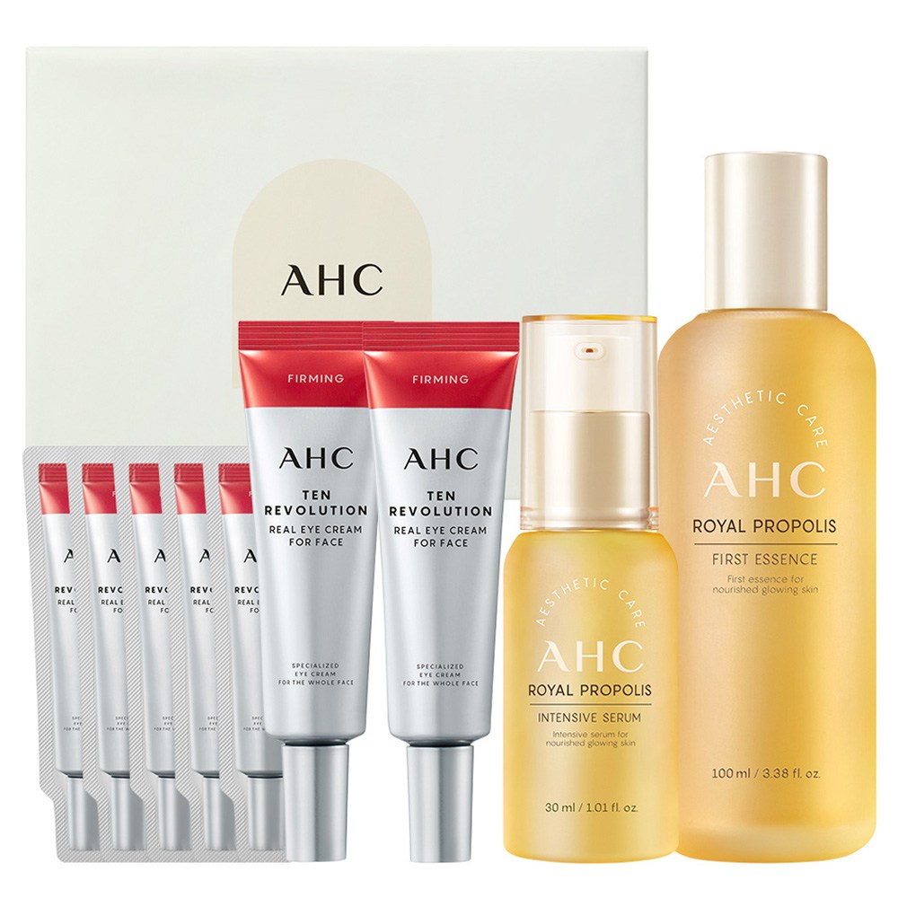 AHCテンレボリューションリアルアイクリームフォーフェイスパーミングリチュアルセット1セット