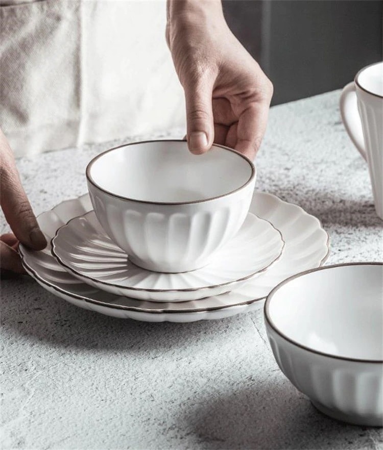 激安セール 皿 家庭 創造性 陶磁器 食器 セット ステーキ皿 丼 マグカップ 個性 丼と皿 5,367円