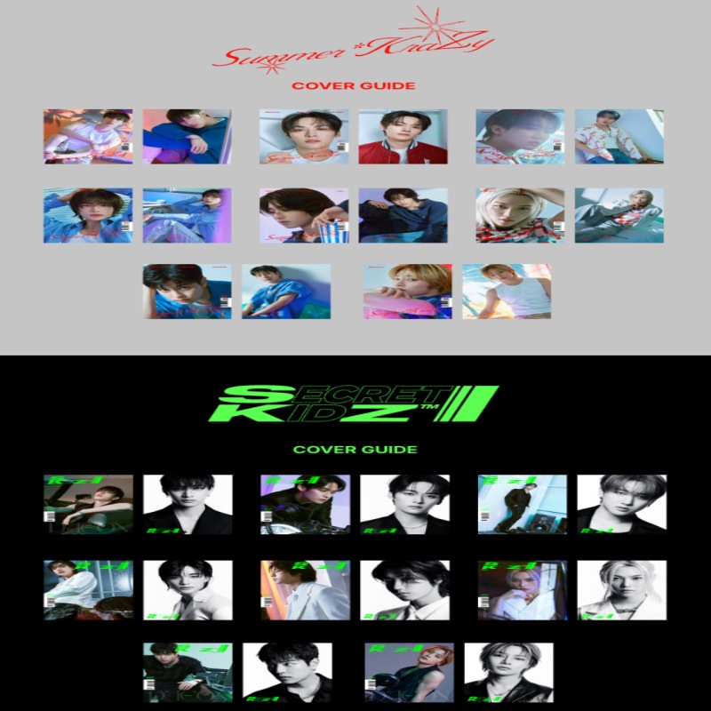 DICON VOLUME N21 Stray Kids : A-Summer KraZy, B-SECRET KIDZ