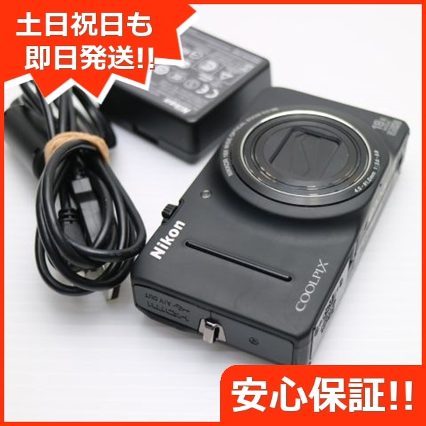 美品 COOLPIX S9300 ノーブルブラック デジカメ Nikon 138