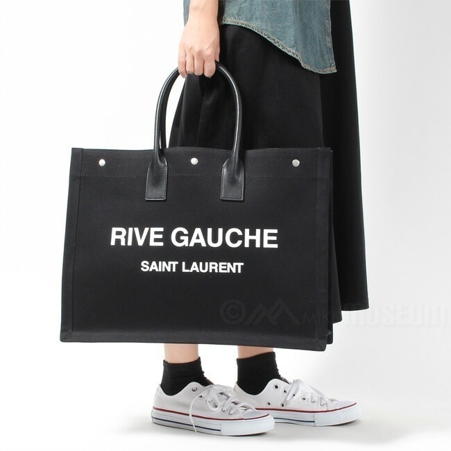 Yves Saint LaurentSAINT LAURENT サンローラン レディース バッグ トートバッグ ブラック YSL BAG TOTE RIVE GA 49929096N9E