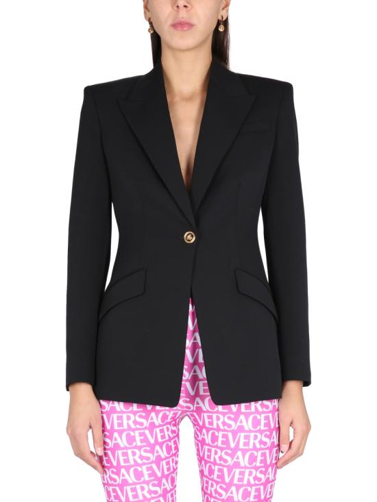 VERSACE Women Jackets 1009095 1A066081B000 BLACK