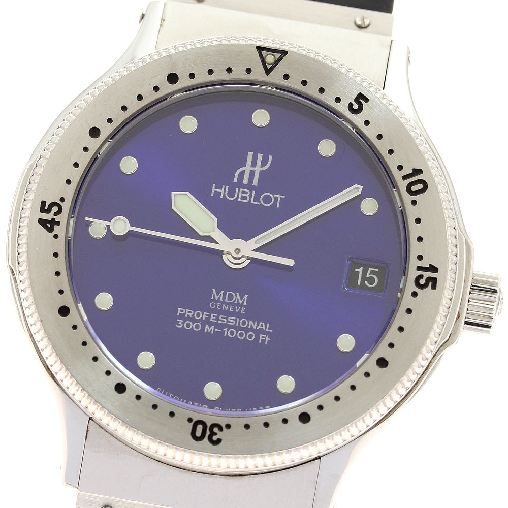 ウブロ HUBLOT 1553.1 MDM プロフェッショナル デイト 自動巻き ボーイズ _938907【中古】