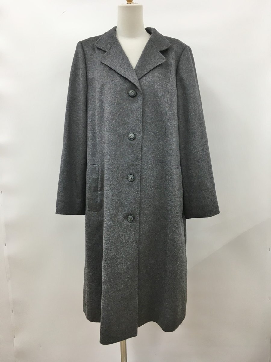 レリアン Leilian カシミヤコート 13+ 長袖 大きいサイズ 美品 2409WS133
