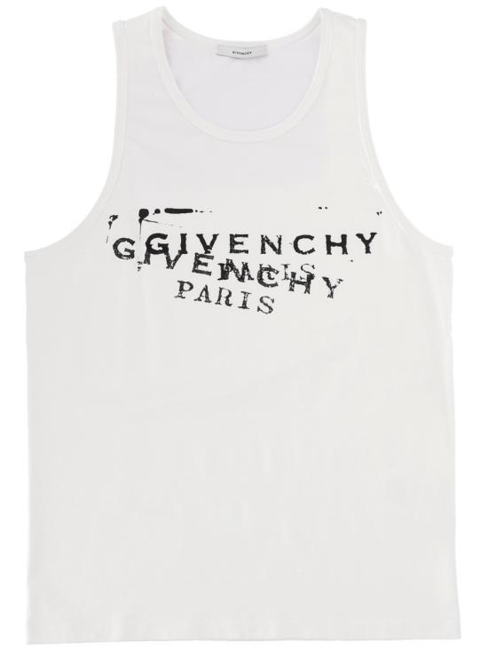 GIVENCHY Men Tops BM71NH3YSA 100 WHITE
