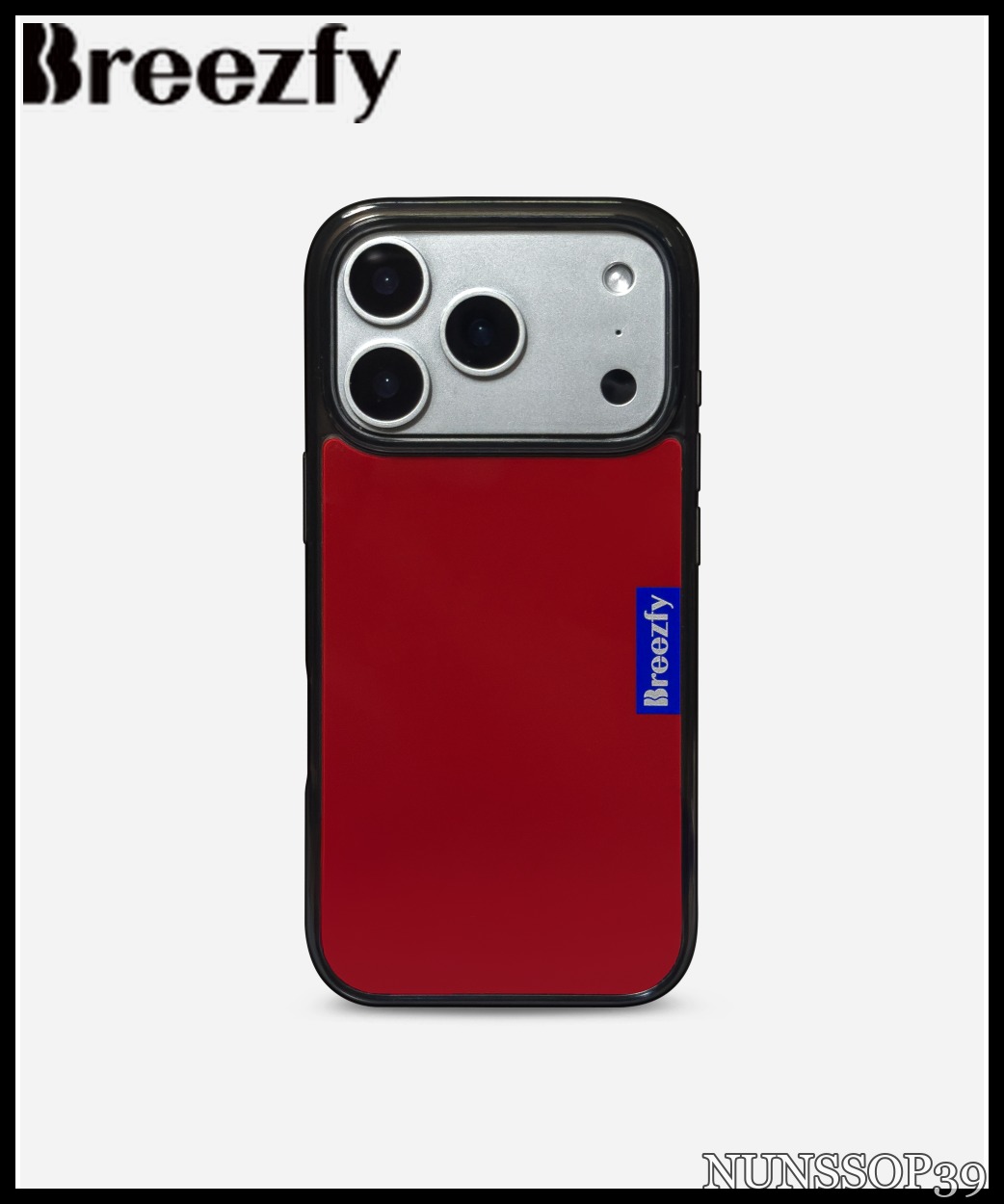 Breezfy RED WINE - MagSafe - Graphite Frame