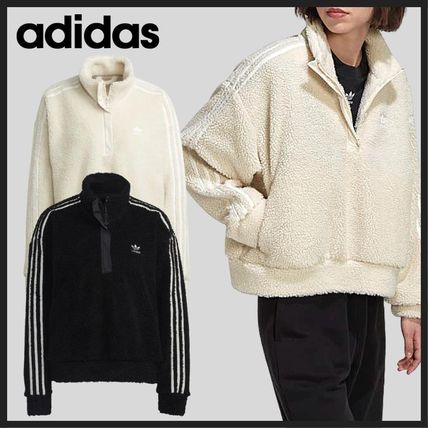 ADIDAS 正規品 フリース スウェットシャツ