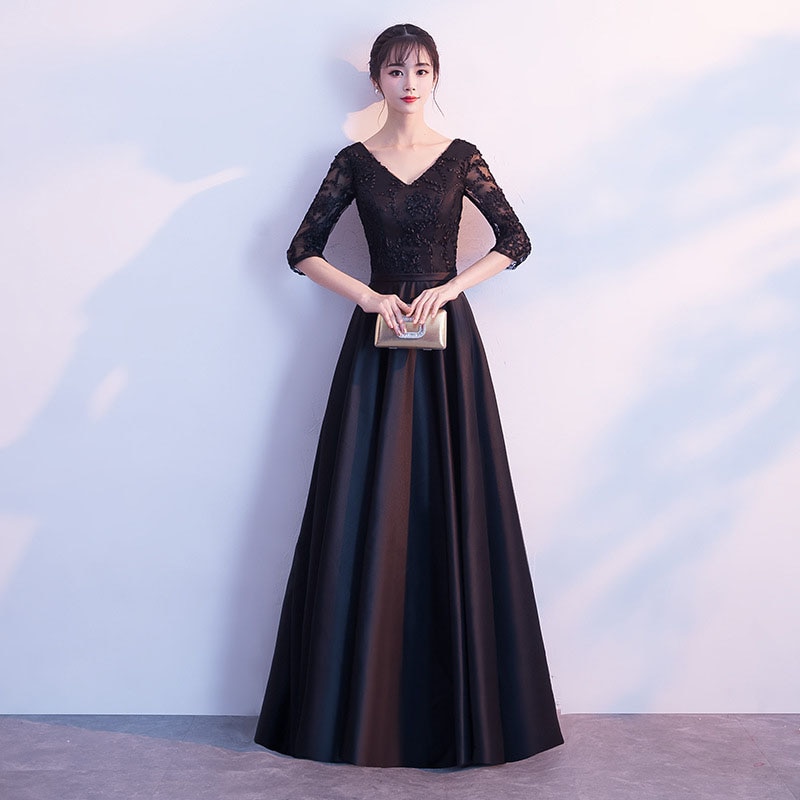 在庫限りウェディングドレス ウエディングドレス ロングドレス 演奏会 カラードレス 安い 黒 花嫁 イブニングドレス 結婚式 フォーマルドレス 二次会ドレス カクテルドレス コンサート 発表会 サッシ