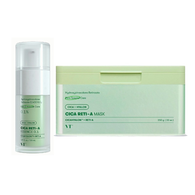 シカレチA エッセンス0.1 30ml + CICAレッティ-エー マスクパック