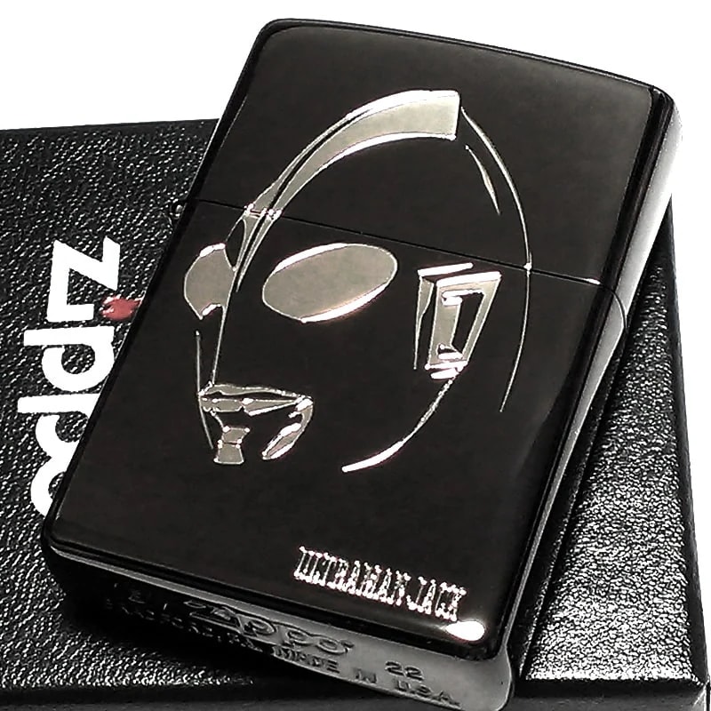 ZIPPO ライター ウルトラマンジャック 帰ってきたウルトラマン ジッポ アニメ イオンブラック 円谷プロ 銀差し 両面加工 黒 キャラクター メンズ かっこいい ギフト プレゼント 10,650円