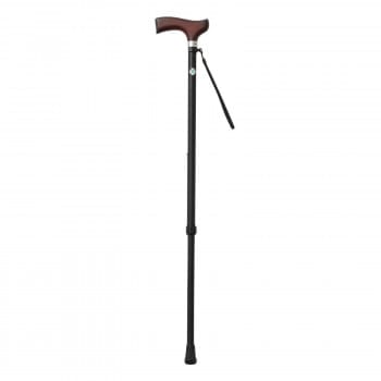 カインドケア 伸縮杖 とってもステッキ カラー 96cmタイプ CH233013 A/ブラック