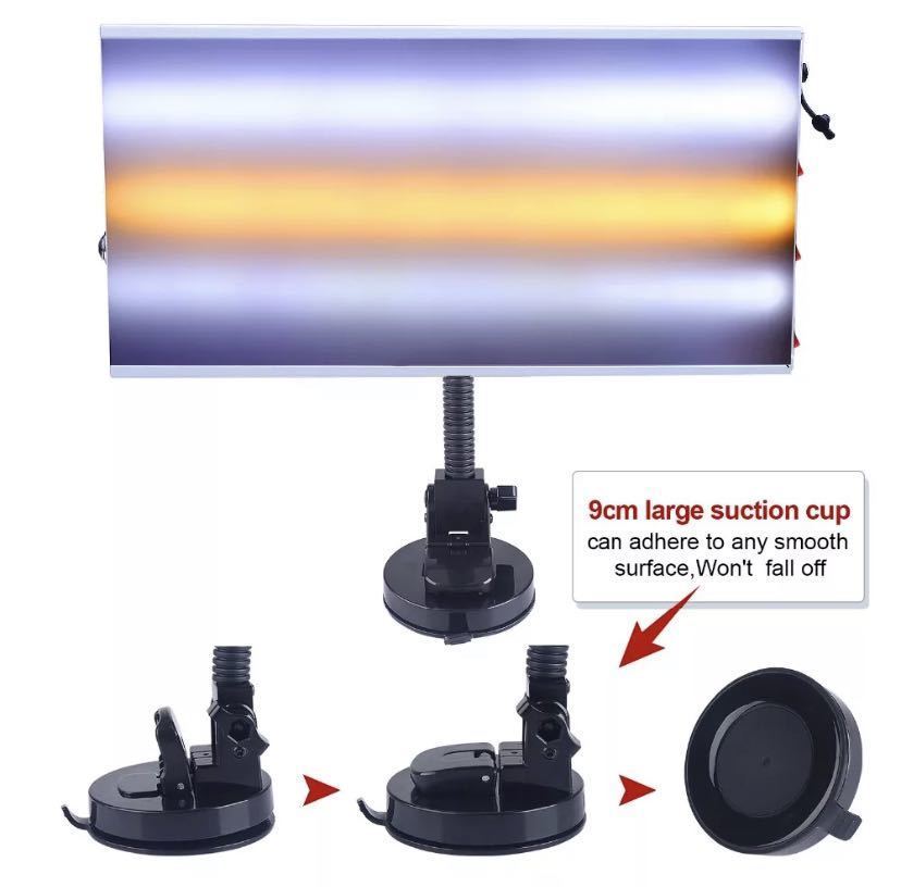 Pdr ledランプリフレクターボードpdrデントリペアツールledライト反射板調節可能なホルダーハンドツールセット 5,752円