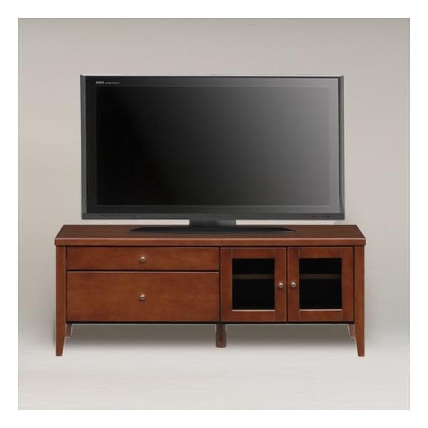 脚付き収納テレビ台（テレビボード） 木製 幅120cm 完成品/3カラー対応 25,800円