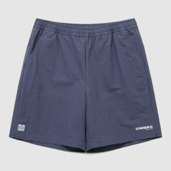 ショートパンツ VQA UR123CHP36-OBL リネンライク 4.5部丈ショートパンツ / OMBRE BLUE