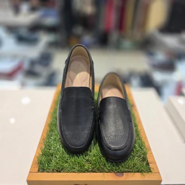 セーブゾーン04 女性コンフォートカジュアルクラシックペニーローファーデイリーシューズ ブラック FIDFFJFHK (S41552386)