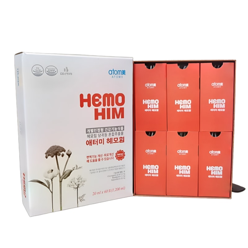 ヘモヒム 1箱 HEMOHIM (20mlX60包)限定セール中!箱アリ正規品 7,540円