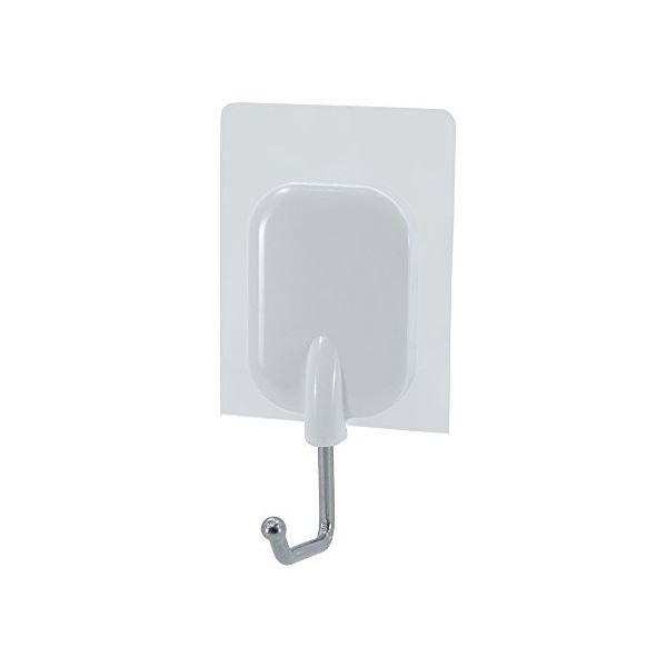 （まとめ）レック 吸着シートフックワイド ホワイト 2個入 H-419 （フック） 120個セット