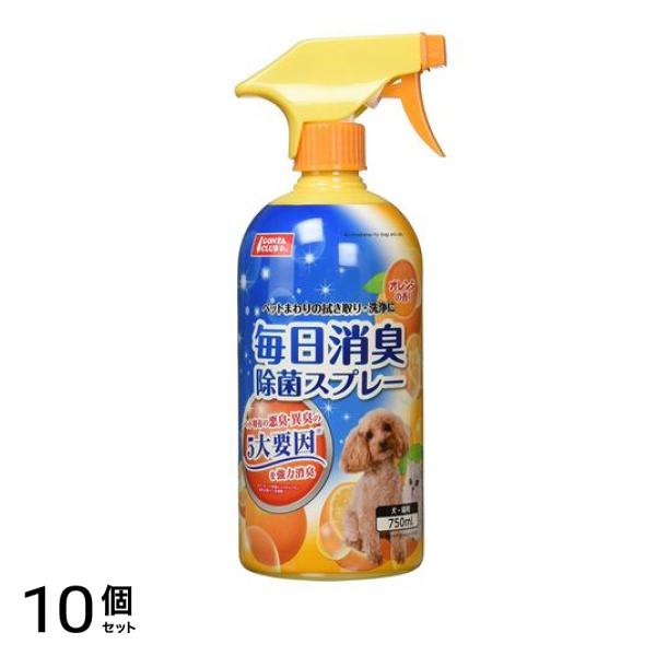 マルカン 毎日消臭除菌スプレー 750mL 10個セット