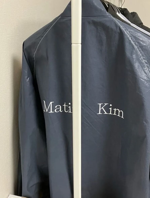 matin kim ジャンパー Matin Kimポケット ポイント ウォッシュド レザー ジャンパー