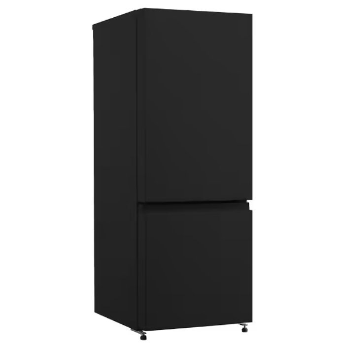 156L 2ドア冷凍冷蔵庫 右開き JR156HD01BK ブラック
