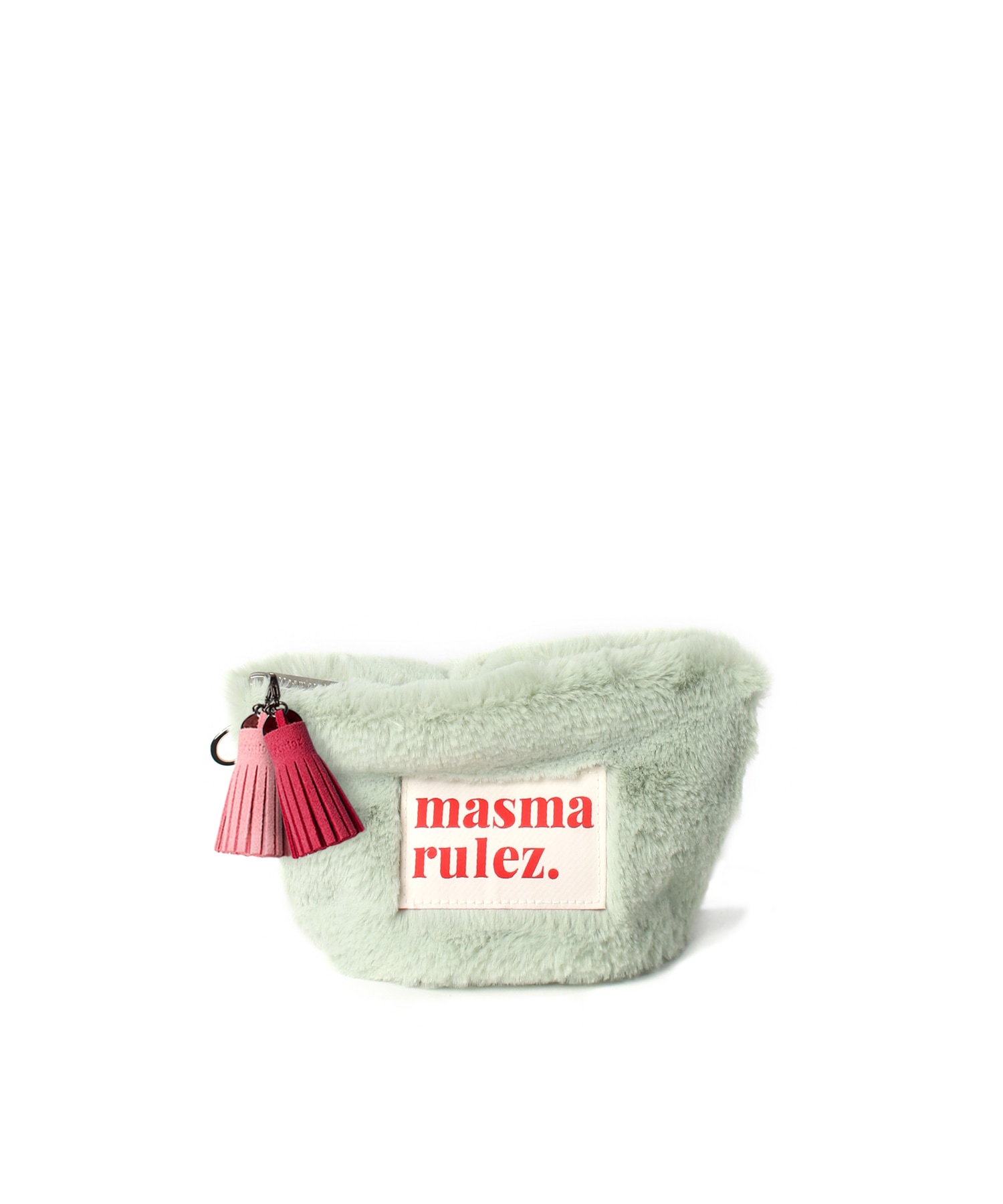 MASMARULEZ スタンドポーチ _ ボディパステルグリーン