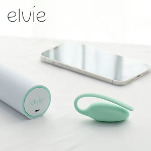 elvie エルビー トレーナー 骨盤底筋 トレーニング 膣トレ エクササイズ フェムテック スマートデバイス ちつトレ 膣圧トレーニング 尿もれ対策 産後 インナーマッスル bluetooth Io