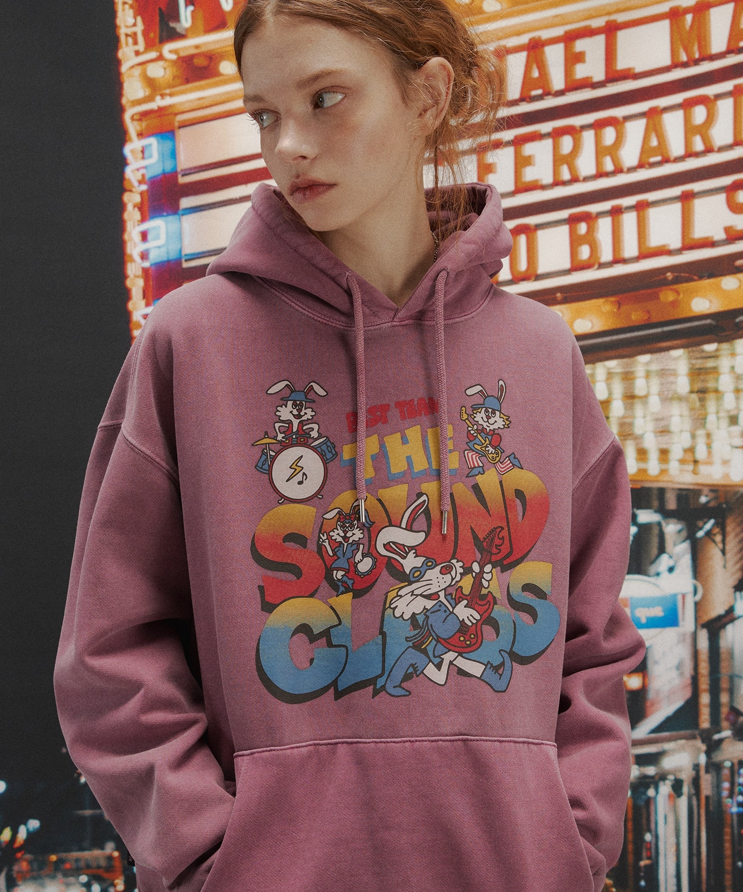 【CPGN】SOUND CLOUD PIGMENT HOODIE DUSTPINK 7,740円