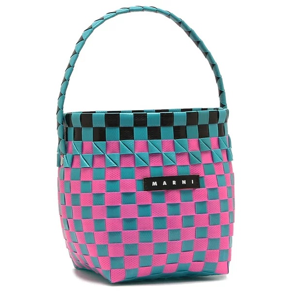 ハンドバッグ かごバッグ ポッドキッドバッグ キッズ カゴバッグ バスケットバッグ ミニバッグ マルチカラー キッズ M00332 M00IW 0MC24