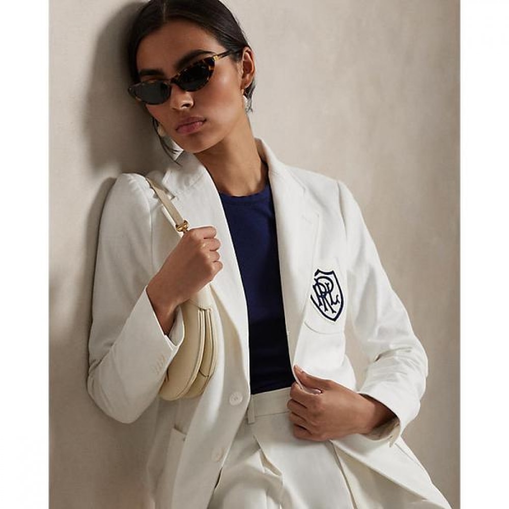 ポロ ラルフ ローレン レディース ロゴ クレスト コットン ジャージー ブレザー WMPOOTWN5V20295100