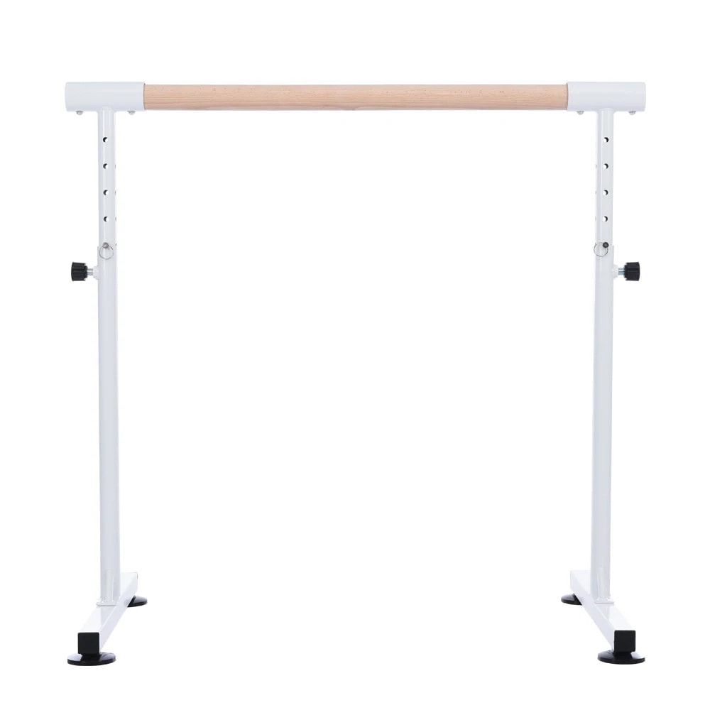 1277バレーバー バレエバー スタンド バレエ バー レッスンバー 高さ 5段階 85cm 90cm 95cm 100cm 105cm 調整 天然木