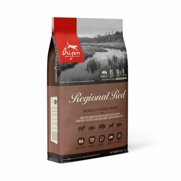 【人気商品】オリジン レジオナルレッド ドッグ 6kg ドッグフード 犬 ペットフード 全犬種 ドライ たんぱく質 大型犬 中型犬 小型犬 orijen 【D】