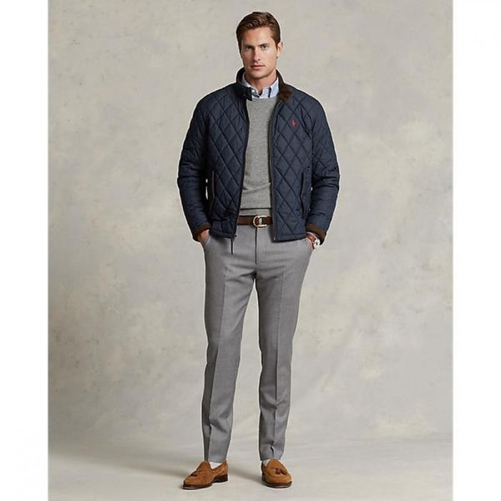 ポロ ラルフ ローレン メンズ スリムフィット ウール ツイル トラウザー MNPOTRO27620056020