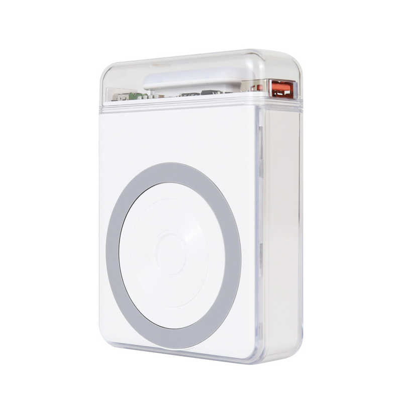 カンパーニュ　3way Power Bank With LED Light スノー　CP-RC3PB1W