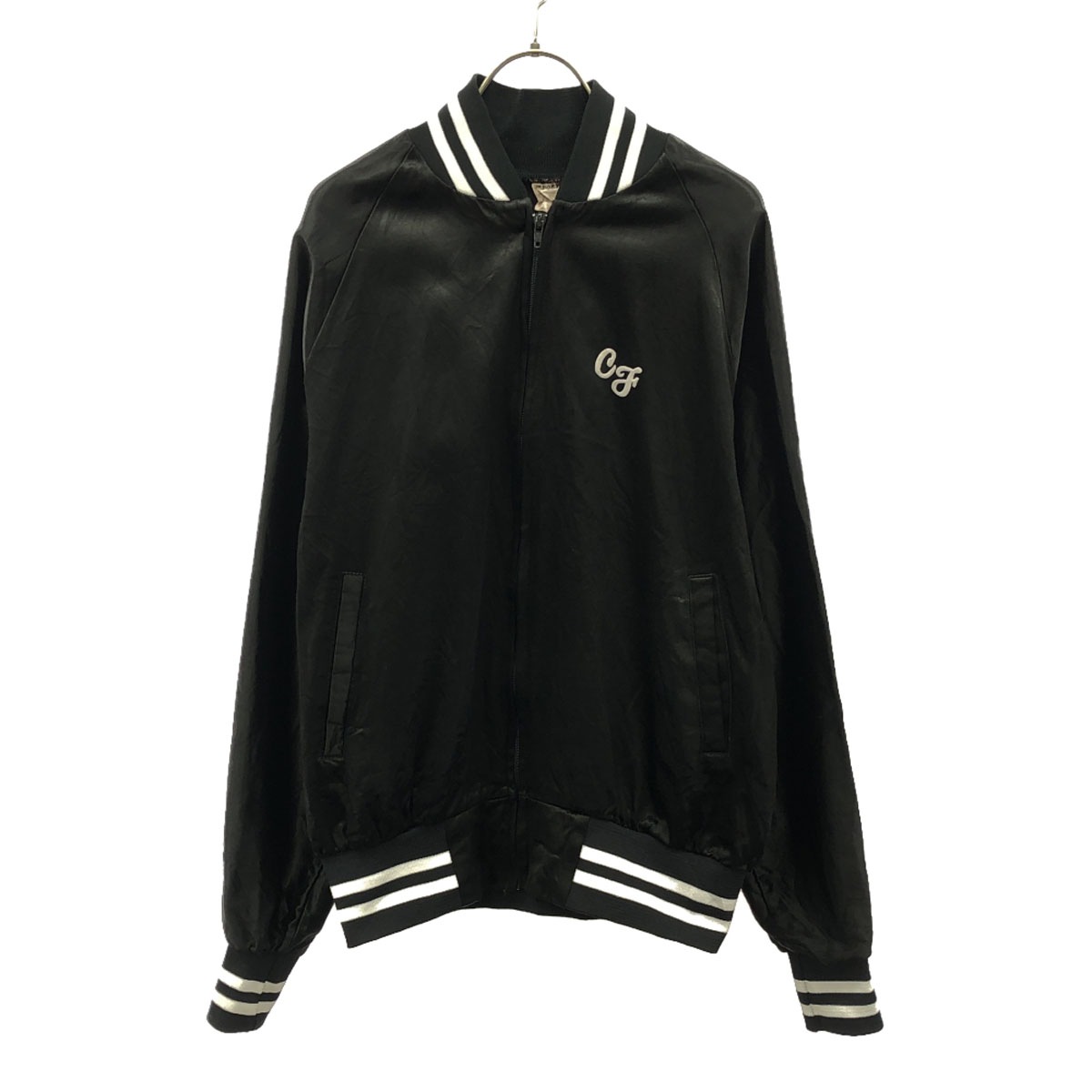 RAI SPORTS 80s 90s オールド カナダ製 スタジャン L ブラック メンズ 古着