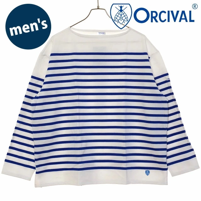 ボートネック ロングスリーブプルオーバー [#6231] BOAT NECK LONG SLEEVE P.O. メンズ トップス カットソー 長袖Tシャツ ボーダー WHITE/BLUE 正規取扱店