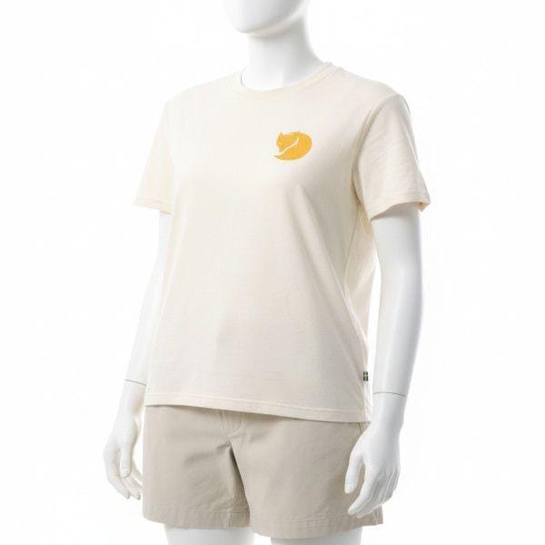 FJALLRAVEN 25 女性 ウォーク ウィズ ネイチャー 半袖 Tシャツ 14600171113 Walk With Nature T-shirt W 826