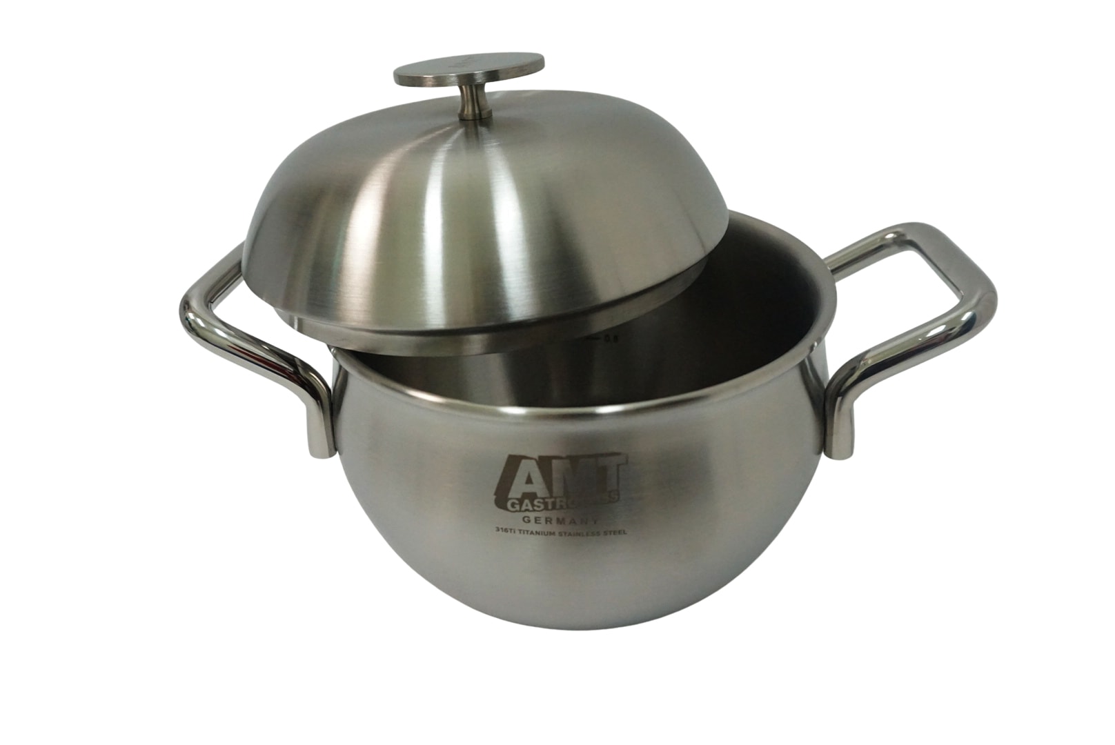 AMT 316Tiチタンステンレススチールストックポット炊飯器（蓋付き6.2インチ/16cm）[並行収入]