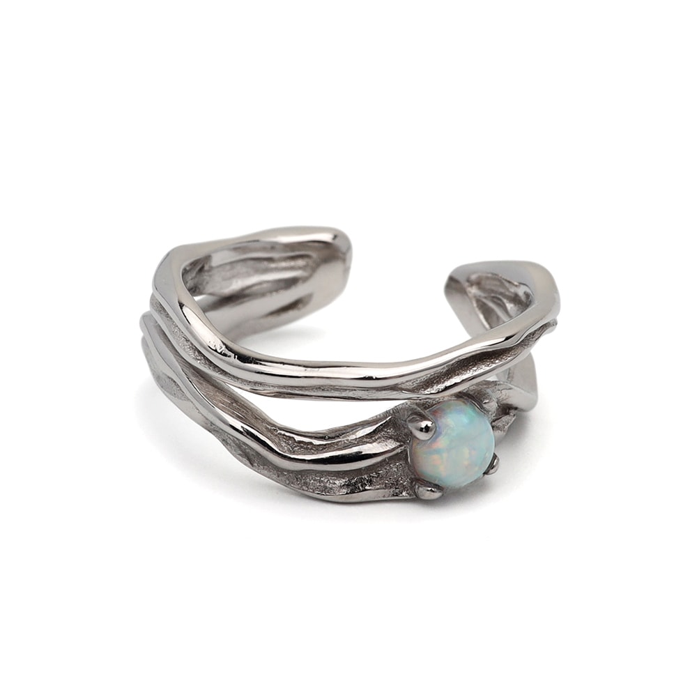 S925 オパールイヤーカフ [cec165]