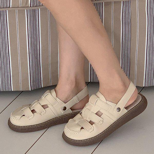 女性用夏バカンスサンダル フィッシャーマンサンダル