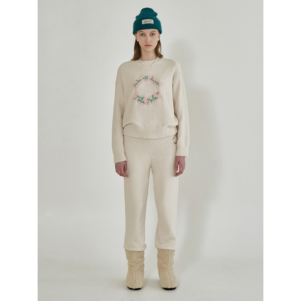 ROLAROLA ROLAROLA X SAKI Make ALL HAPPY パンツ アイボリー 11,345円