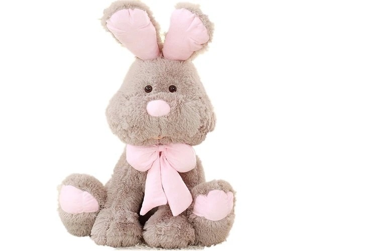 うさぎ ぬいぐるみ 優勝祝い兔　スケート優勝帰国ウサギ 特大 だきまくら 女の子 誕生日 バースデー ギフト プレゼント クリスマス プレゼント xmas サプライズ 母の日 ギフト グレー ウサギ