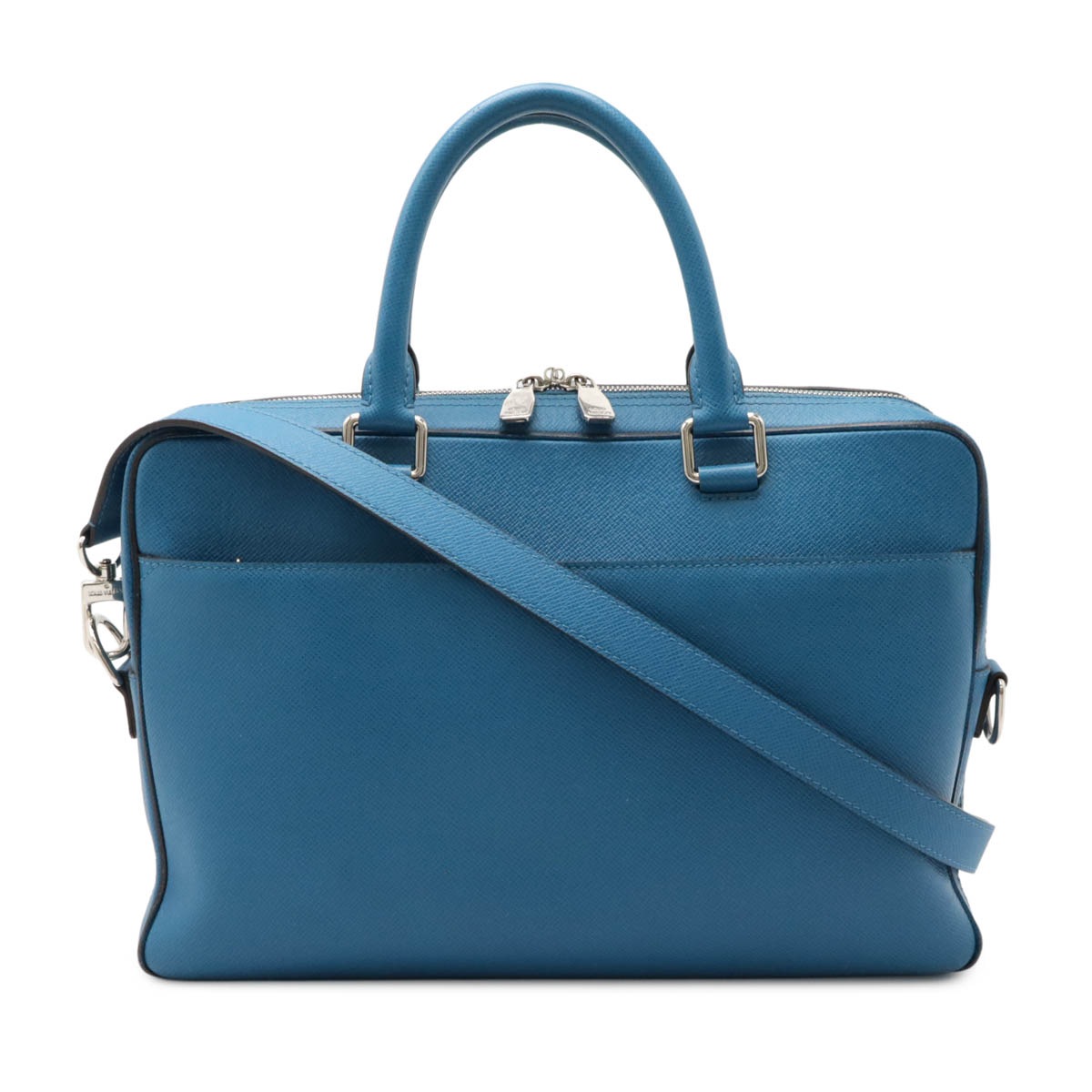 タイガ ポルト ドキュマン ビジネス PDB PM ビジネスバッグ ブリーフケース 2WAY ショルダー アイスバーグ 青 M3271