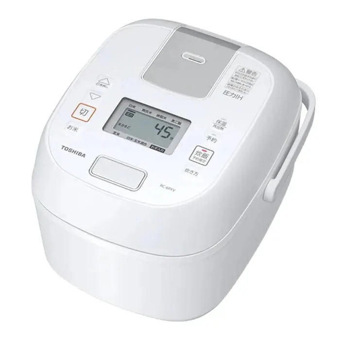 炊飯器 3.5合炊き圧力IH RC-6PXV-W ホワイト