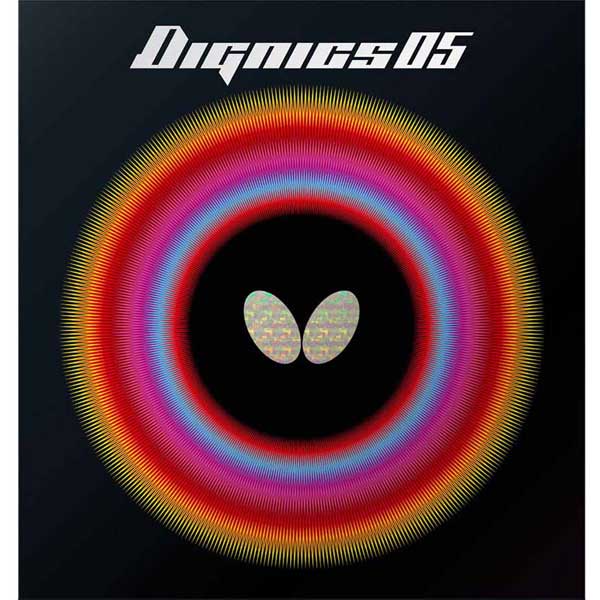 バタフライ BUT-06040-278-A 卓球ラバー ディグニクス05（ブラック・サイズ：1.9） BUT06040278A