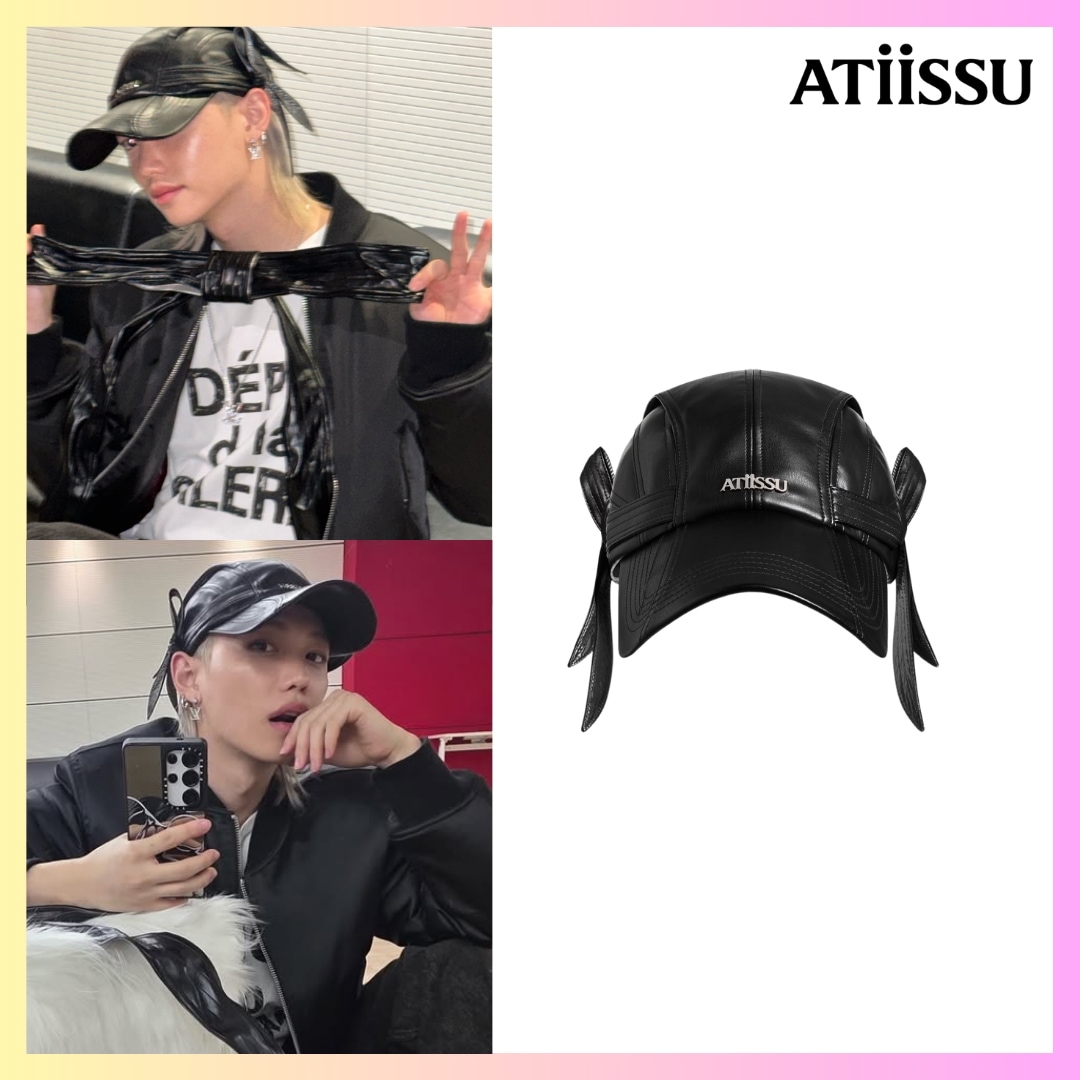 [STRAYKIDS フィリックス着用 FLX CAP - BLACK + FREE OMAKE キャップ 帽子 キャップ 韓国 ボールキャップ黒ファッション韓国