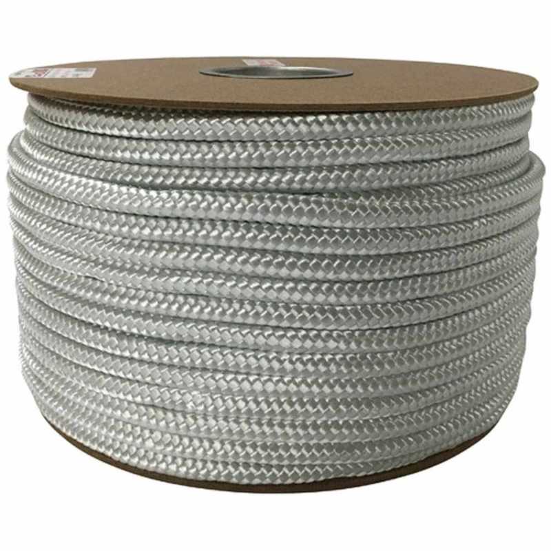 ユタカメイク　ユタカ ナイロン16打ロープドラム巻 12mm×100m　PRN-6