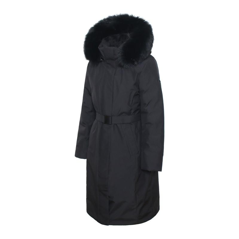 女性アルテウィンドストッパーダウンジャケット ブラック 7L82075 7L82075-C01