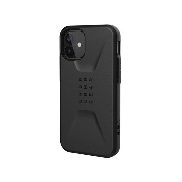 UAG-IPH20SC-BK ブラック CIVILIAN [iPhone 12 mini用ケース]